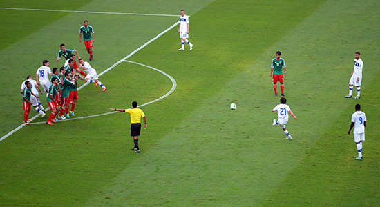 Точный удар Андреа Пирло, Getty Images