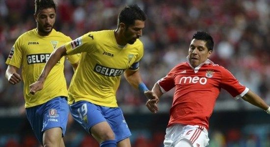 Витория в майской встрече против Бенфики, Getty Images