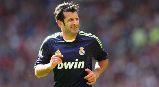 Луиш Фигу в Матче легенд между Реалом и Ювентусом, Getty Images