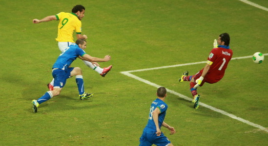 Первый гол Фреда, Getty Images