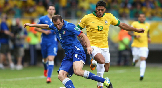 Джорджо Кьеллини против Халка, Getty Images