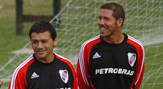 Вивас и Симеоне в бытность работы в Ривер Плейте, riverplate.com