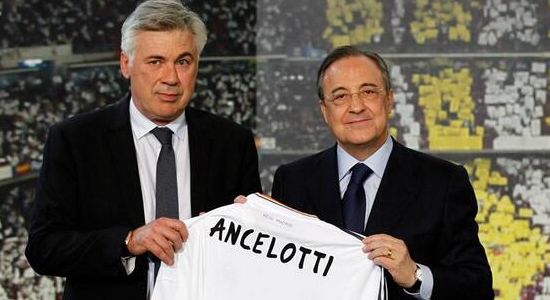 Анчелотти и Перес, фото realmadrid.com