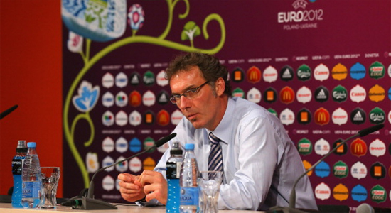 Лоран Блан в Донецке, фото из архива Getty Images