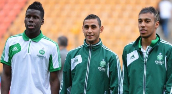 Курт Зума (слева) и Пьер-Эмерик Обамеянг (спарва), Getty Images