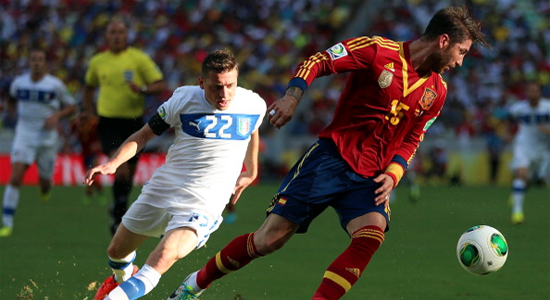 Эмануэле Джаккерини против Серхио Рамоса, Getty Images