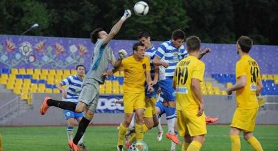 В матче против Севастополя свою 90-минутку славы получил и резервный вратарь харьковчан Рябой, fcsevastopol.com