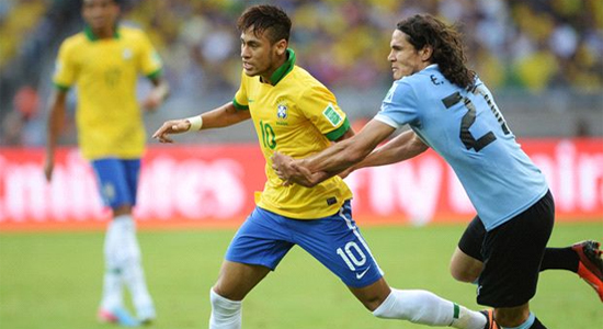 Неймар да Силва против Эдинсона Кавани, Gettty Images