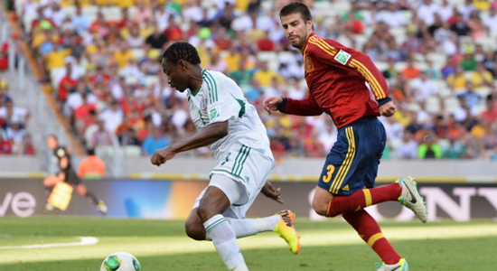 Ахмед Муса и Херард Пике, Getty Images