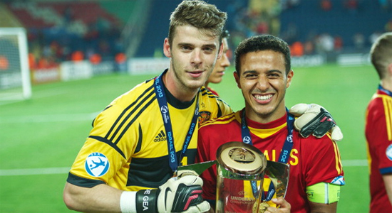 Давид Де Хеа и Тиаго Алькантара могут стать партнерами по команде, Getty Images