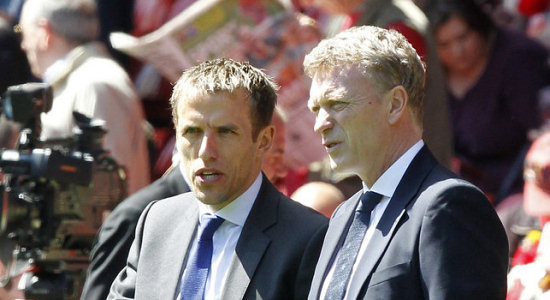 Фил Невилл и Дэвид Мойес, skysports.com