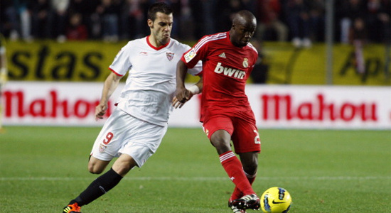 Альваро Негредо и Лассана Диарра, Getty Images