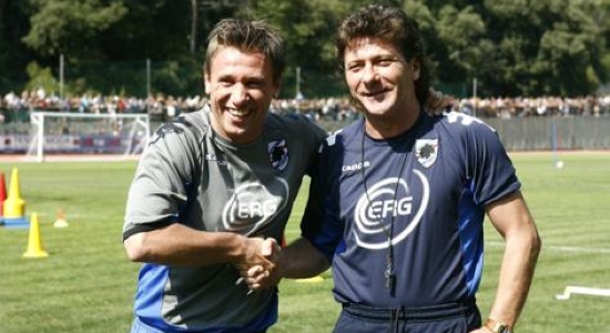 Кассано и Маццарри в Сампдории, фото sportvesuviano.com