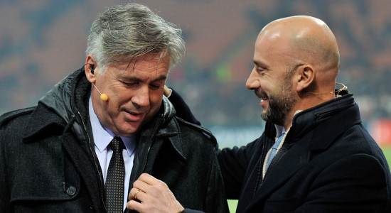 Карло Анчелотти и Джанлука Виалли, Getty Images