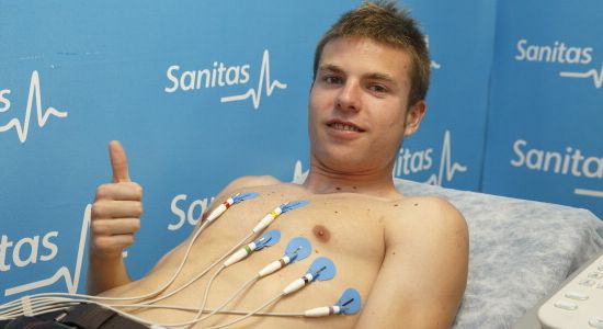 Ильярраменди проходит медосмотр, Getty Images