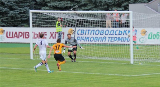 Старенький (№27) дважды поразил ворота ахтырчан, pfcalexandria.com.ua