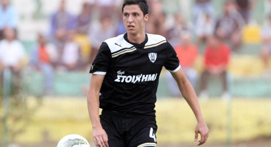 Сотирис Балафас в форме ПАОКа, paokfc.gr