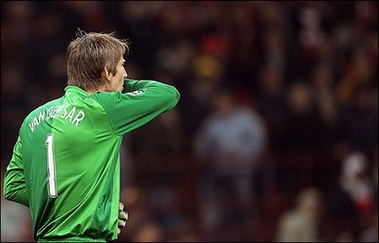 Эдвин ван дер Сар, фото AFP