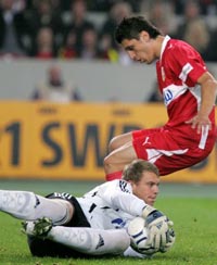 Марика против голкипера 