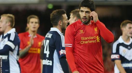 Луис Суарес, bbc.co.uk