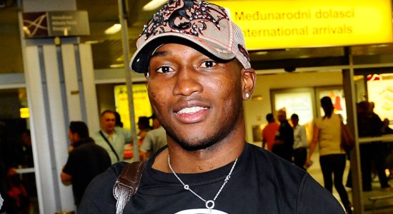 Джемба-Джемба в аэропорту Белграда, partizan.rs