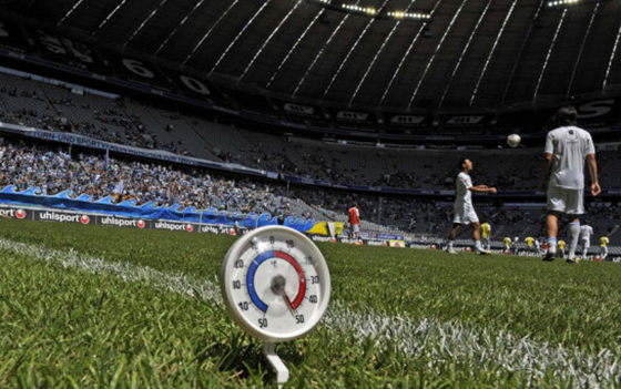 В Мюнхене жара, фото kicker.de