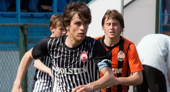 Гордиенко в игре, фото zarya-lugansk.com