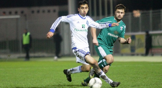Д.Воробей (справа), fcdynamo.kiev.ua