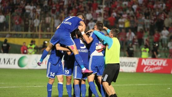 Кукеси отмечает взятие ворот, фото uefa.com