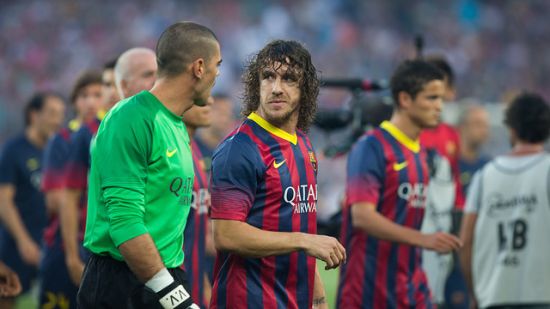 Карлес остается, фото fcbarcelona.com