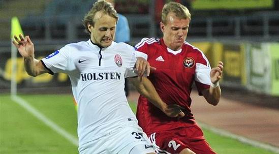 Дмитрий Хомченовский (слева), © Алексей Ковалев, Football.ua