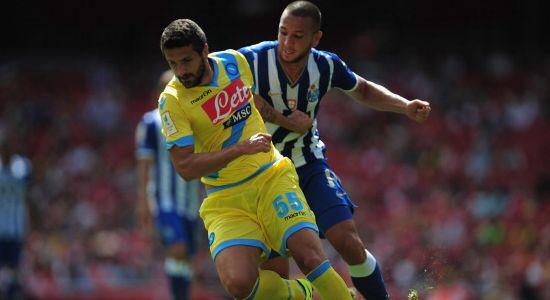 Гамберини в игре с Порту, Getty Images