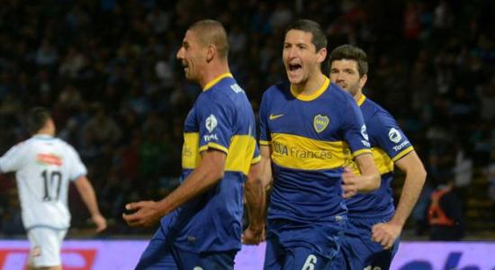 Ката Диас - автор решающего гола, telam