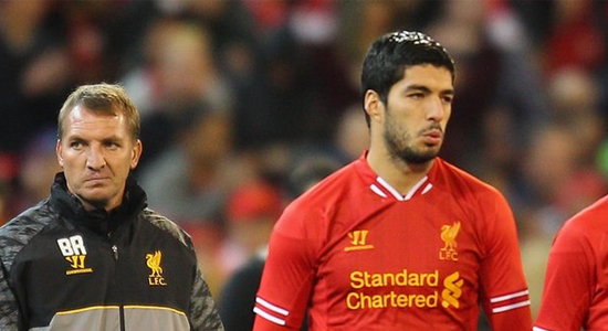 Брендан Роджерс и Луис Суарес, Getty Images