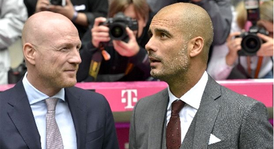 Маттиас Заммер и Пеп Гвардиола, goal.com