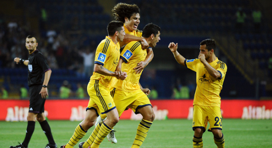 Радость победителей. Фото Дмитрия Неймырка, Football.ua