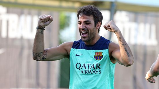 Сеск Фабрегас, fcbarcelona.com