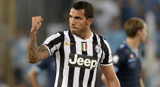 Карлос Тевес, goal.com