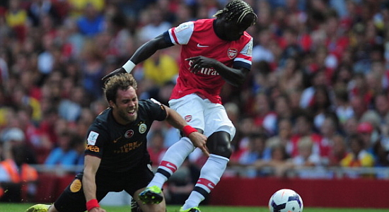 Йохан Элмандер (слева) против Бакари Санья, Getty Images