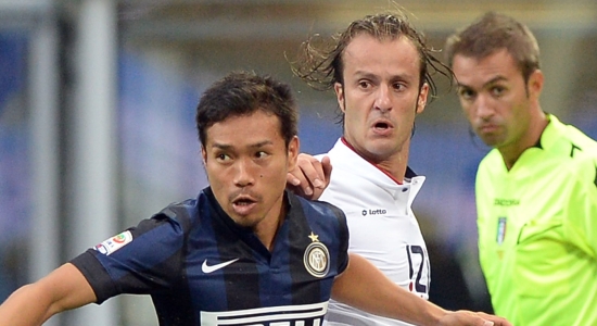 Нагатомо забил первый гол, фото Getty Images