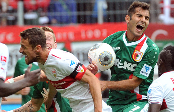 Швабские пляски вокруг мяча, фото kicker.de