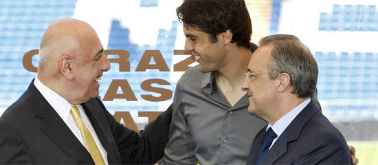 Адриано Галлиани, Кака и Флорентино Перес, marca.com