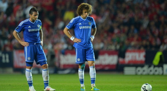 Фрэнк Лэмпард и Давид Луис, Getty Images