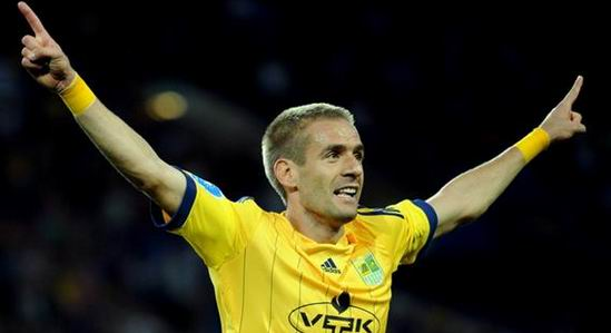 Марко Девич вновь забил, фото Д.Неймырка, Football.ua