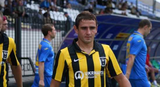 Ермак - автор единственного в матче гола, фото ФК Нефтяник