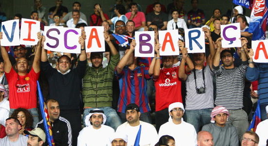 В Эмиратах любят Барселону. Фото Getty Images