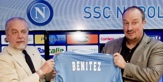 Аурелио Де Лаурентис и Рафаэль Бенитес, EPA