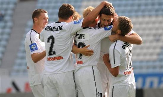 Радость Ильичевца, фото Ильи Хохлова, Football.ua
