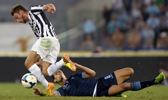 Клаудио Маркизио в матче против Лацио, Getty Images