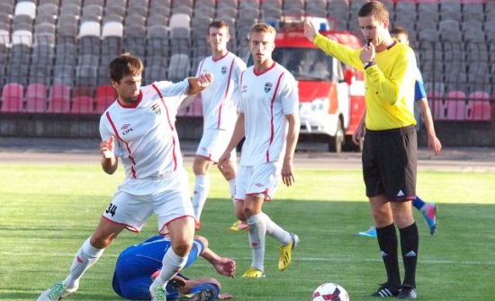 Гаранян вывел Горняк в зону первой лиги, фото fcgornyak.dp.ua